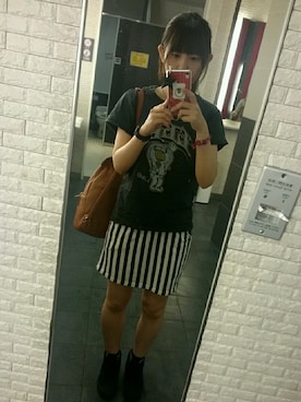 「AIKO（アイコ）のアイテム（その他）」を使った、rinaakoさん（レディース・162cm）の秋コーディネート