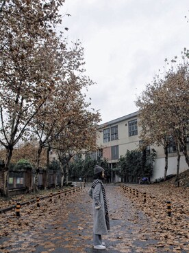 莫里さん（レディース・158cm）の秋コーディネート