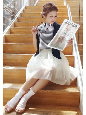 IENA SLOBE広島　mochiさんのコーディネート