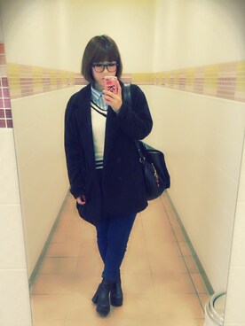 kkさん（レディース・157cm）の春コーディネート