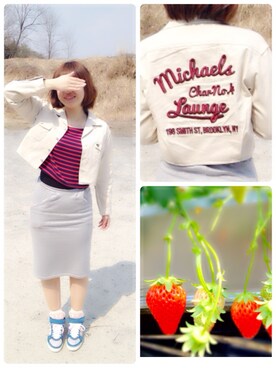 kkさん（レディース・157cm）の春コーディネート