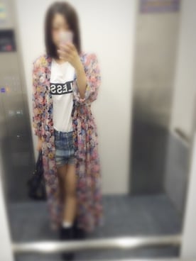 kkさん（レディース・157cm）の夏コーディネート