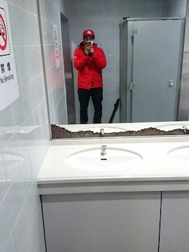 「MANASTASH（マナスタッシュ）のアイテム（マウンテンパーカー）」を使った、kohichiさん（メンズ・185cm）の秋コーディネート