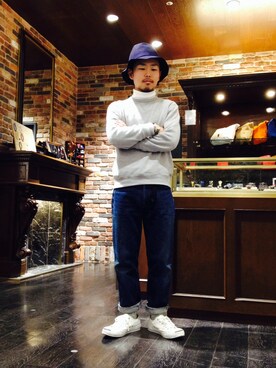 牟田 英功さん（メンズ・160cm）の冬コーディネート