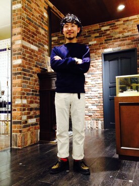「gelmano」｜牟田 英功さん（メンズ・160cm）の冬コーディネート