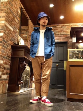 牟田 英功さん（メンズ・160cm）の春コーディネート