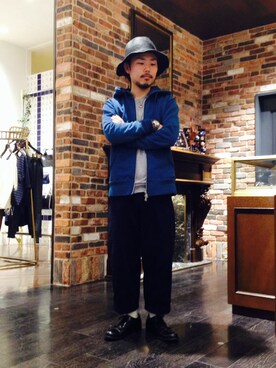 牟田 英功さん（メンズ・160cm）の春コーディネート