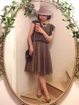 「Soareak（ソアリーク）のアイテム（バッグ）」を使った、maicoronさん（レディース・159cm）の秋コーディネート