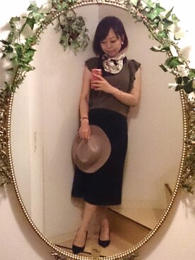 maicoronさん（レディース・159cm）の秋コーディネート