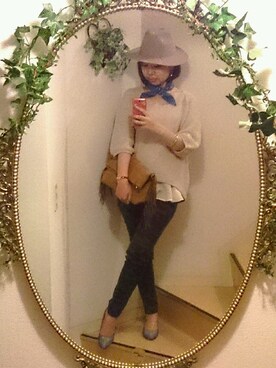 maicoronさん（レディース・159cm）の秋コーディネート