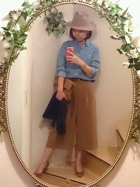 maicoronさん（レディース・159cm）の秋コーディネート