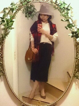 maicoronさん（レディース・159cm）の秋コーディネート