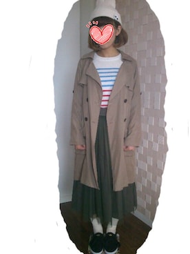 ともちゃんさん（レディース・152cm）の春コーディネート