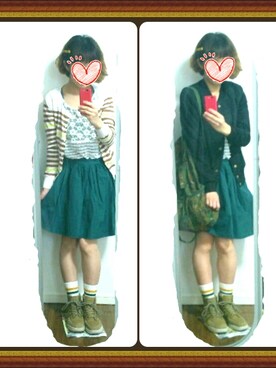 ともちゃんさん（レディース・152cm）の春コーディネート