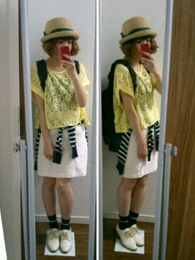 ともちゃんさん（レディース・152cm）の春コーディネート