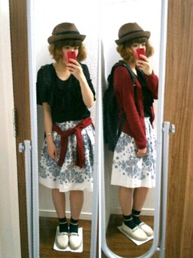 ともちゃんさん（レディース・152cm）の春コーディネート