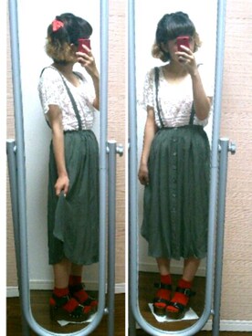 ともちゃんさん（レディース・152cm）の夏コーディネート