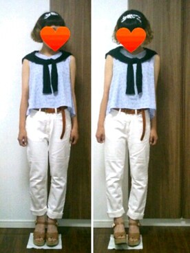 ともちゃんさん（レディース・152cm）の夏コーディネート