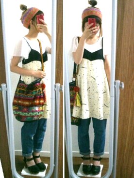 ともちゃんさん（レディース・152cm）の夏コーディネート