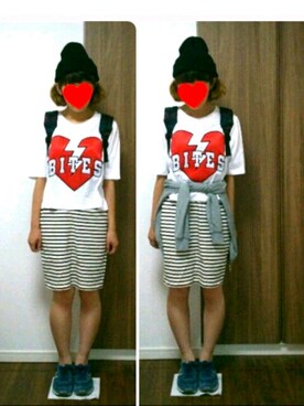 ともちゃんさん（レディース・152cm）の夏コーディネート