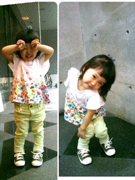 ともちゃんさん(キッズ・90cm)の夏コーディネート