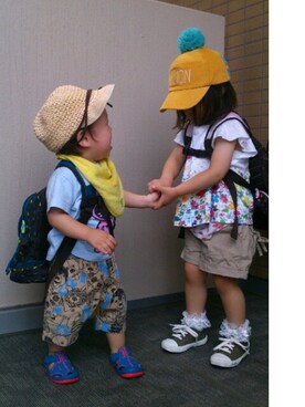 ともちゃんさん(キッズ・90cm)の夏コーディネート