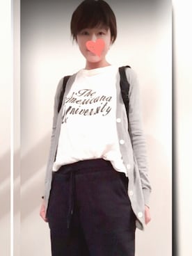 Q太郎さん(レディース・161cm)の春コーディネート