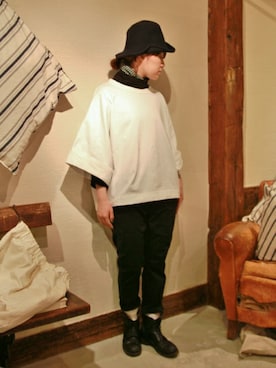 「JOURNAL STANDARD LUXE（ジャーナルスタンダード　ラックス）のアイテム」を使った、JOURNAL STANDARD LUXE 渋谷店さん（レディース・155cm）の秋コーディネート