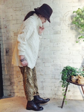 「JOURNAL STANDARD LUXE（ジャーナルスタンダード　ラックス）のアイテム」を使った、JOURNAL STANDARD LUXE 渋谷店さん（レディース・159cm）の冬コーディネート