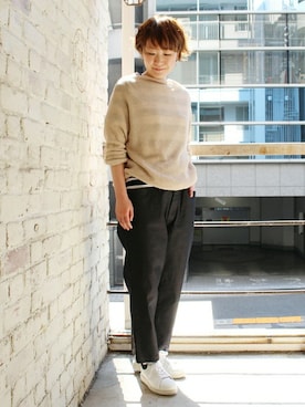 「JOURNAL STANDARD LUXE（ジャーナルスタンダード　ラックス）のアイテム」を使った、JOURNAL STANDARD LUXE 渋谷店さん（レディース・158cm）の春コーディネート