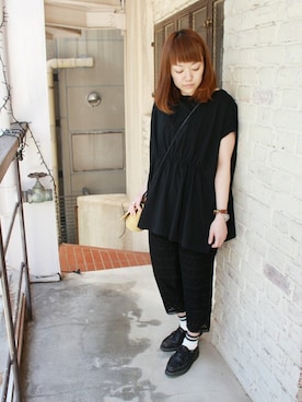 「アイテム（バッグ、ホワイト系）」を使った、JOURNAL STANDARD LUXE 渋谷店さん（レディース・158cm）の春コーディネート