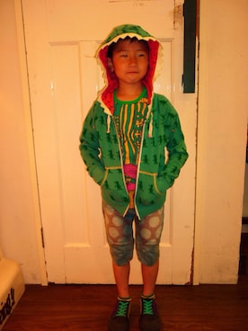 TOMMYさん（キッズ・130cm）の春コーディネート