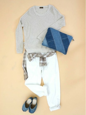 goa本社STAFFさん（レディース・160cm）の春コーディネート