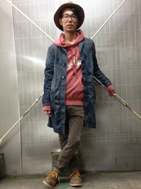 「goa（ゴア）のアイテム（その他アウター）」を使った、goa本社STAFFさん（メンズ・170cm）の秋コーディネート