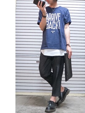 うさん（メンズ・167cm）の春コーディネート
