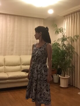 「PEACH JOHN（ピーチジョン）のアイテム（ワンピース/ドレス）」を使った、Loriさん（レディース・156cm）の秋コーディネート