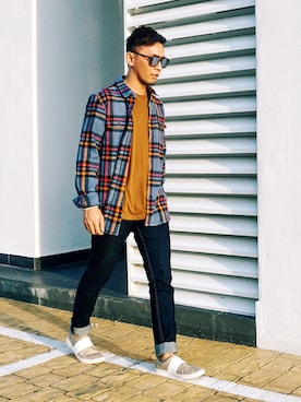「zaloramy」｜Andre Amirさん（メンズ・170cm）の秋コーディネート