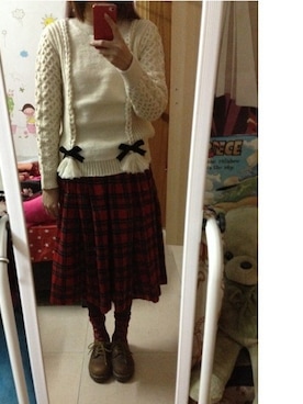 little duduさん（レディース・160cm）の冬コーディネート