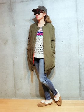 hamiさん（レディース・164cm）の秋コーディネート