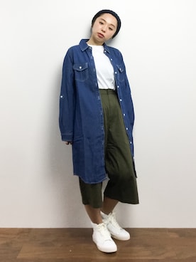 「DETAILS（ディテールズ）のアイテム」を使った、Rachelさん（レディース・149cm）の春コーディネート