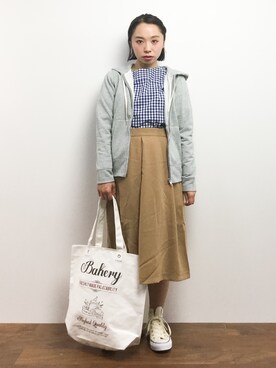 Rachelさん（レディース・149cm）の春コーディネート