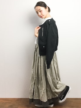 Rachelさん（レディース・149cm）の春コーディネート