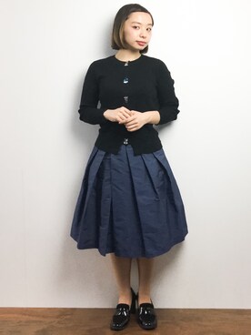 「Marilyn Moon（マリリンムーン）のアイテム」を使った、Rachelさん（レディース・149cm）の春コーディネート