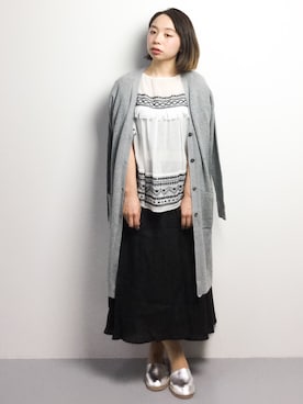 Rachelさん（レディース・149cm）の春コーディネート