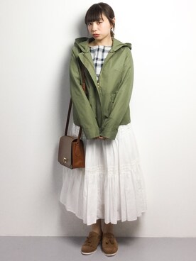 Rachelさん（レディース・149cm）の春コーディネート