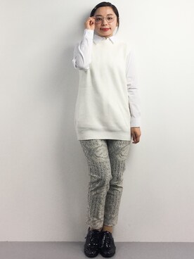 Rachelさん（レディース・149cm）の春コーディネート