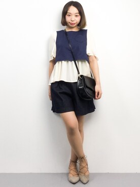 Rachelさん（レディース・149cm）の春コーディネート
