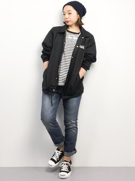 Rachelさん（レディース・149cm）の春コーディネート