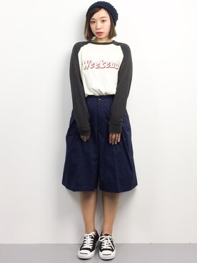 Rachelさん（レディース・149cm）の春コーディネート