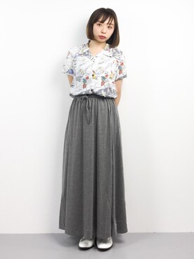 「IOLANI（イオラニ）のアイテム」を使った、Rachelさん（レディース・149cm）の春コーディネート